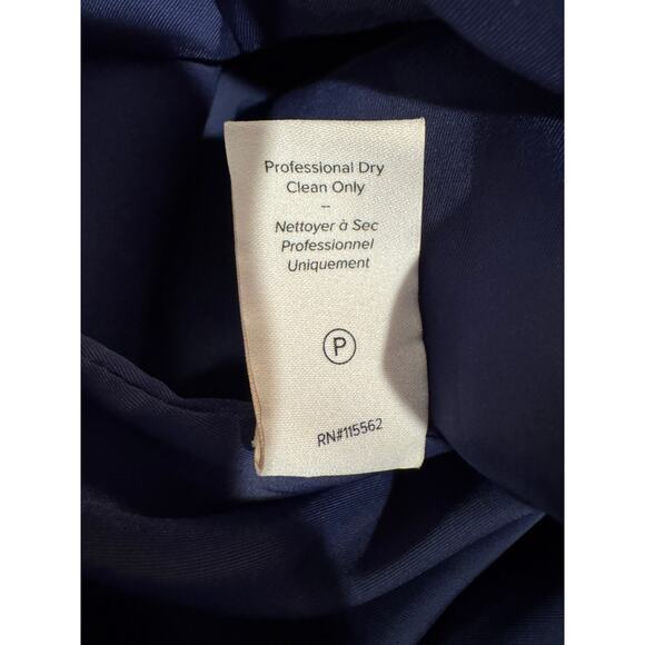 Cinq a Sept NWT Indigo Makenna Dress Keyhole Cutout Back Knee Length Dress 2 - Picture 9 of 9